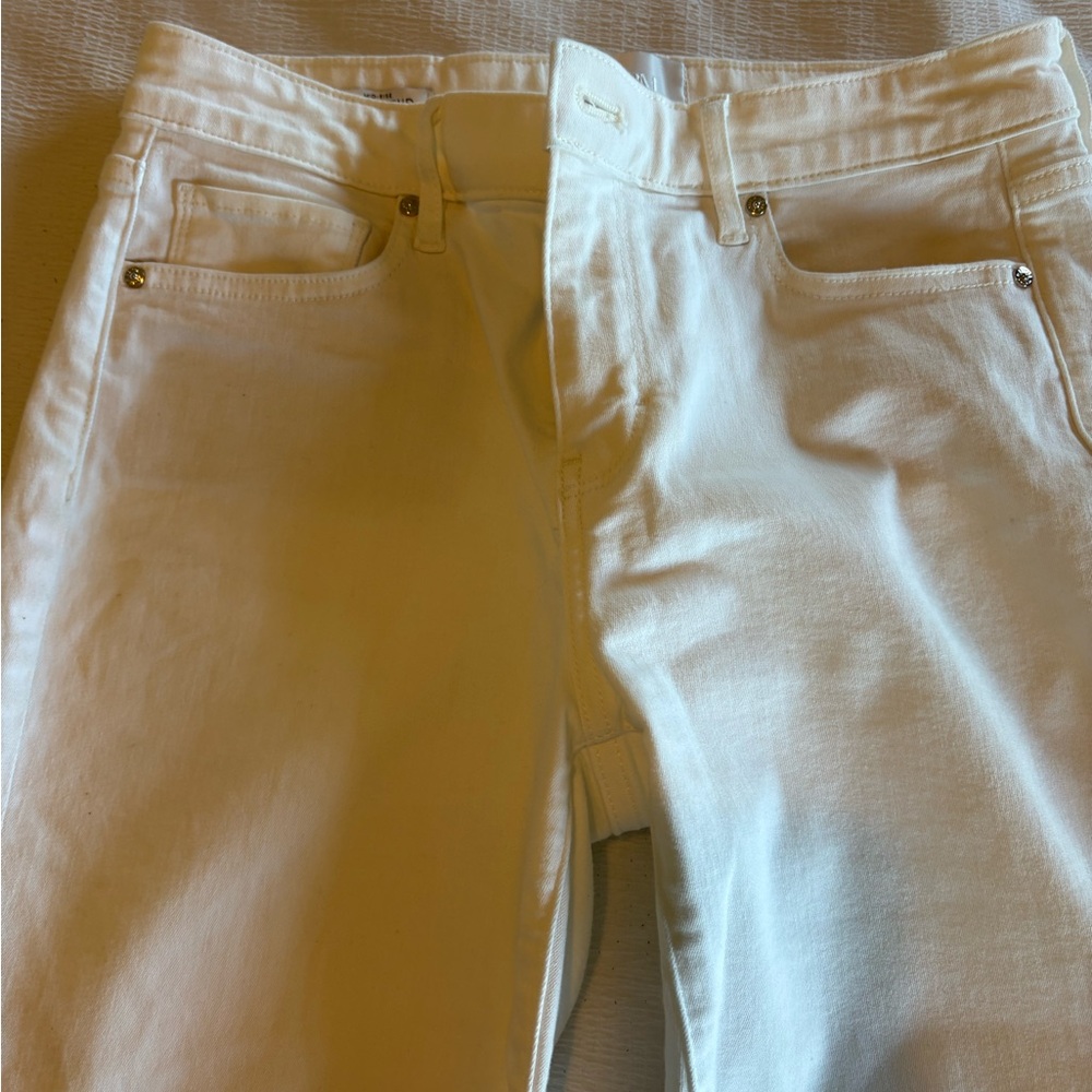 White House Black Market mid rise girlfriend Jeans